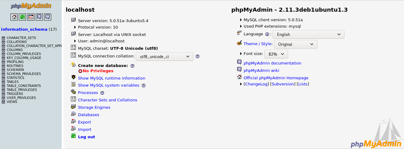 php-my-admin-login
